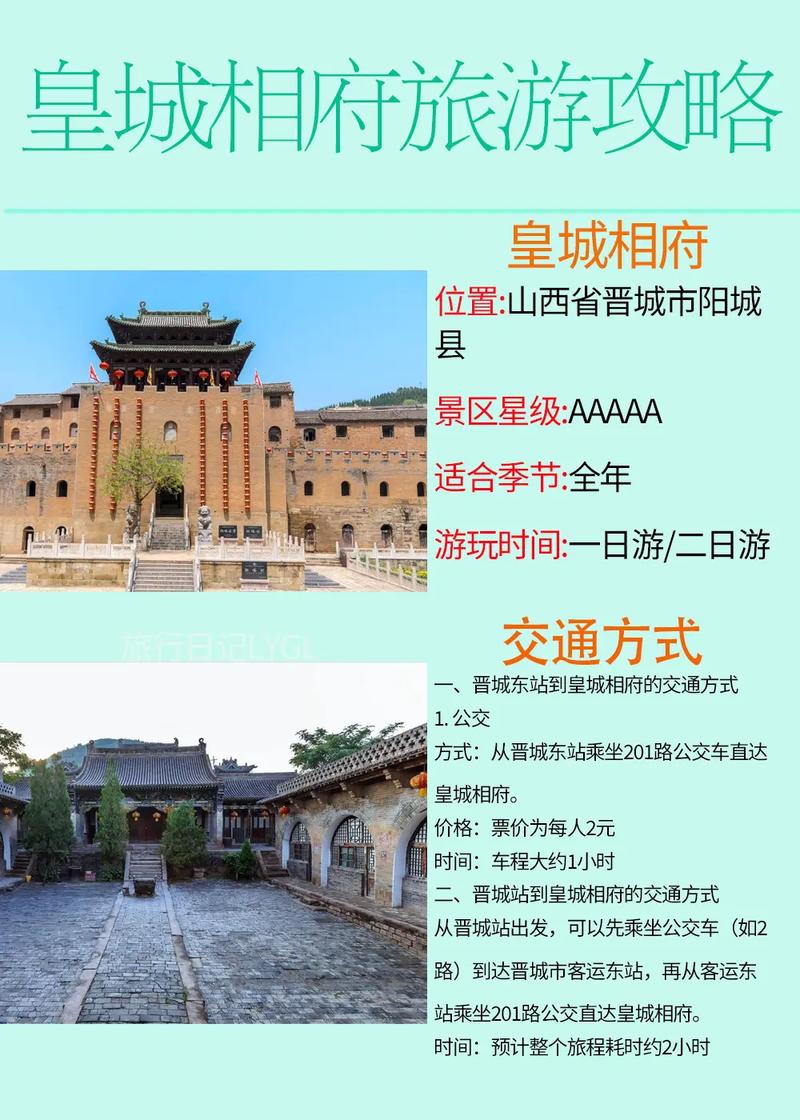 皇城相府门票多少钱一张2022