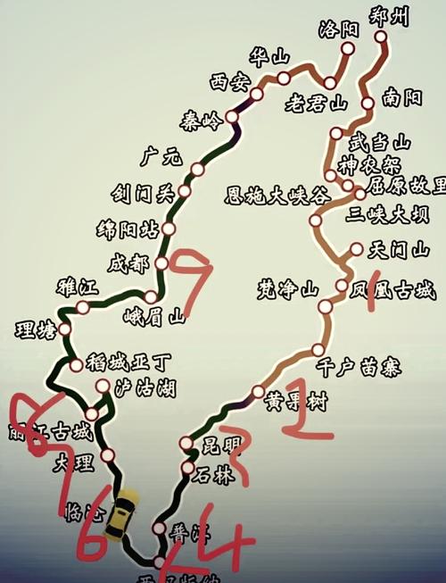 云贵川旅游最佳线路