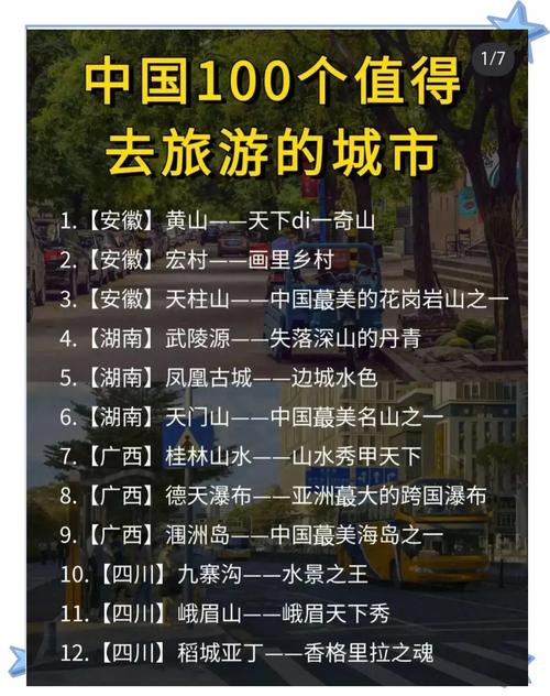 国内旅游景点大全