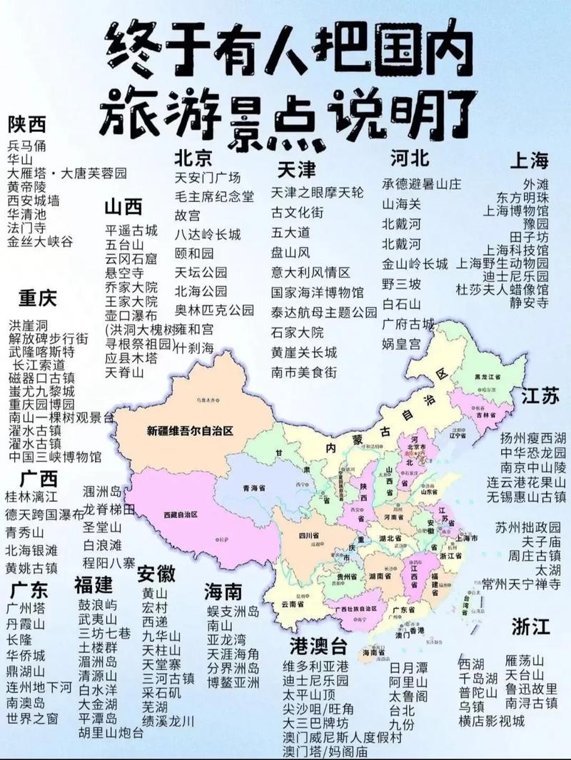 最美前十景点大全(中国最美的前十景区是哪里)