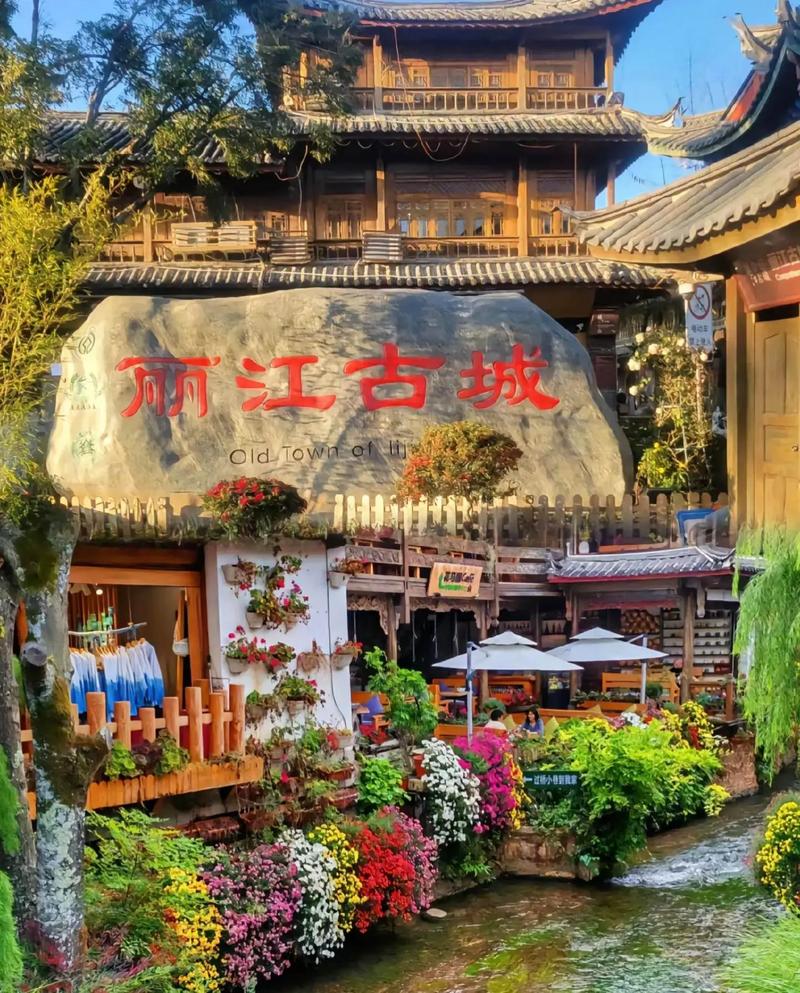 丽江旅游地图景点分布图