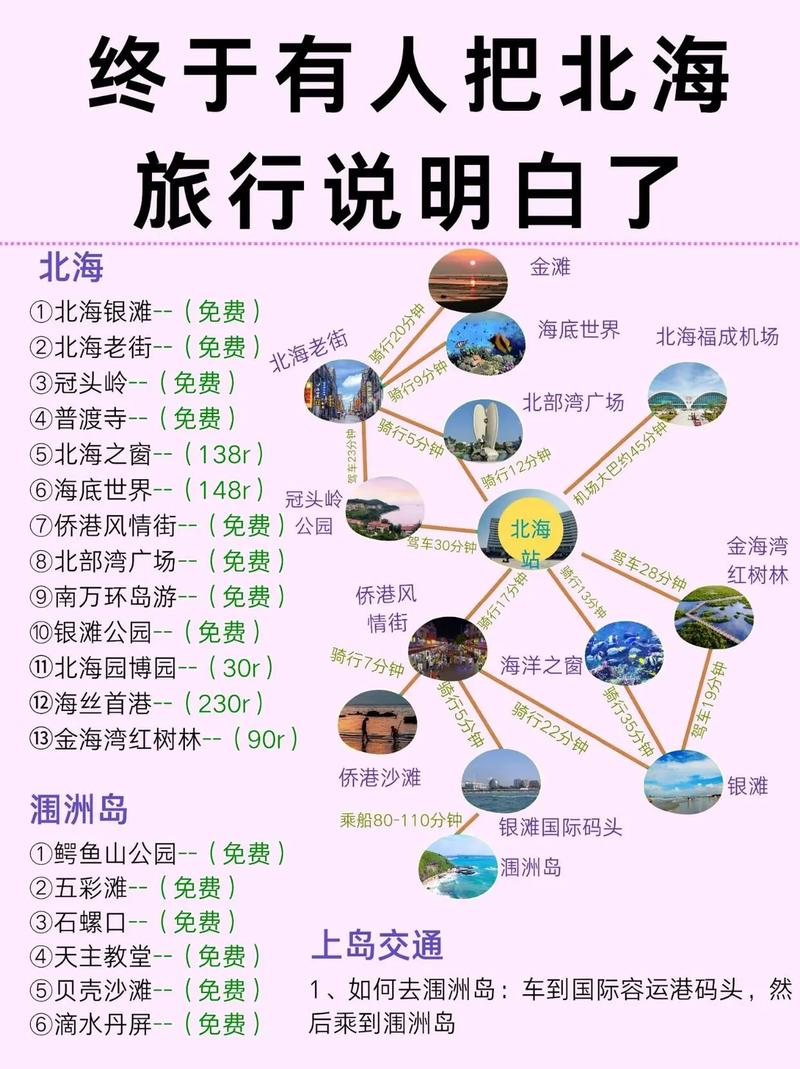 北海旅游攻略:玩转海滨城市的必备指南