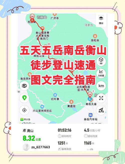 南岳衡山一日游攻略(日出时间)