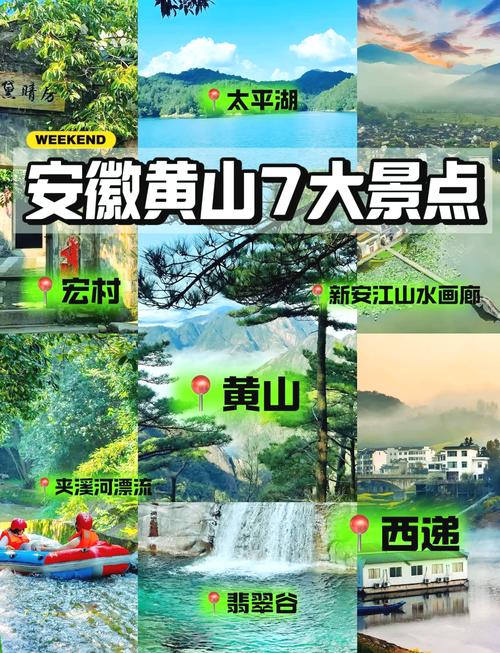 安徽前十旅游景点排名