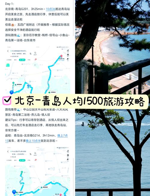 我想和朋友从徐州到青岛旅游加团,三天大约需要多少钱