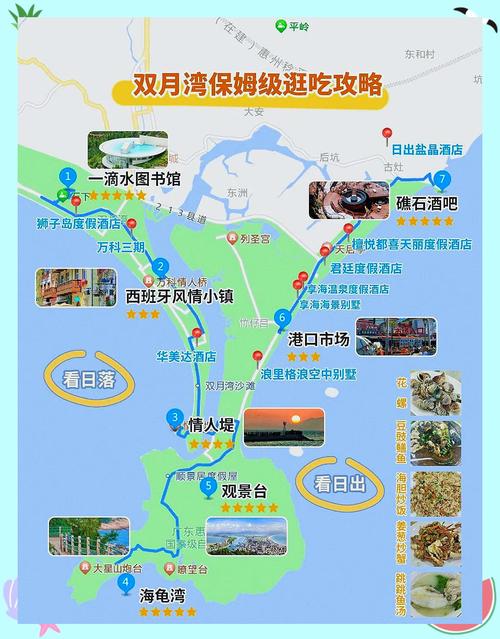双月湾自驾游攻略路线,双月湾旅游路线