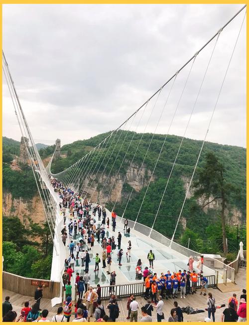 景区亲测—我走过的玻璃桥