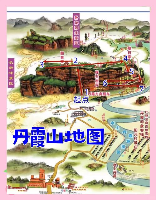 丹霞山一日游线路怎么安排