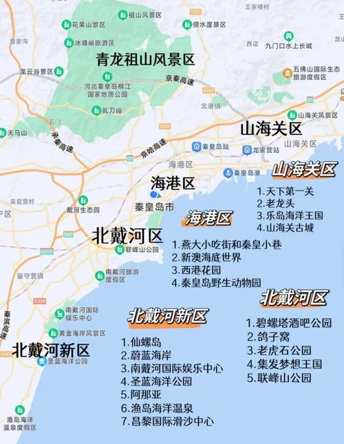 秦皇岛旅游景区大全,秦皇岛旅游攻略景点排名