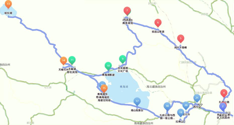 青海湖自驾游路线攻略,如何规划最佳行程路线