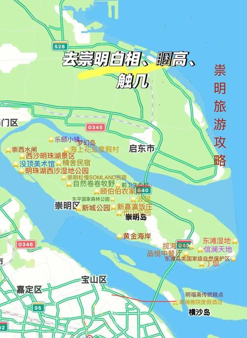 崇明岛自驾游最佳路线_崇明岛交通攻略
