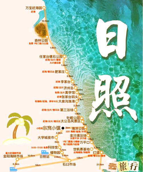 自驾游日照海边旅游攻略:路线规划、景点推荐、住宿美食详解