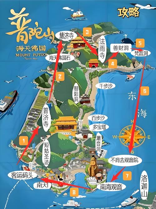 普陀山旅游线路:游玩普陀山的最佳方式