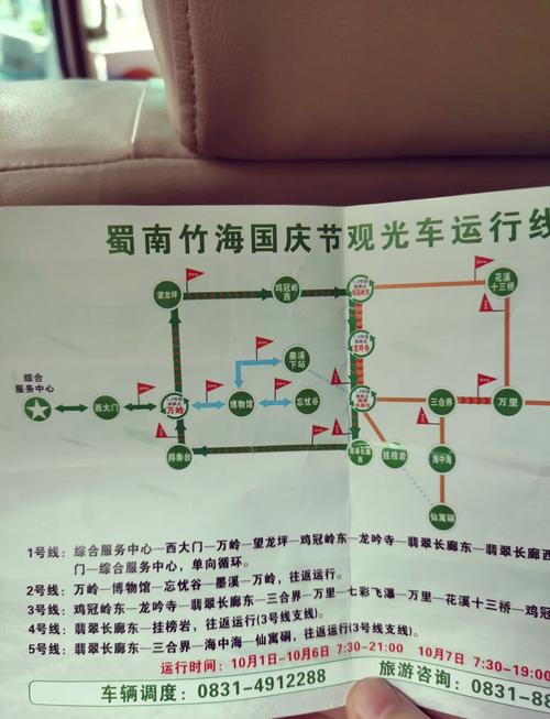 自驾一曰游蜀南竹海游览顺序,蜀南竹海旅游攻略路线