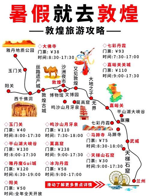 兰州青海敦煌旅游路线