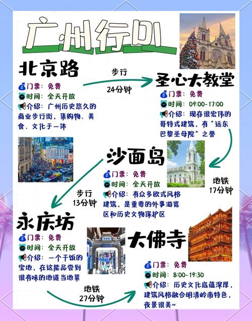 广州三日游自由行路线,有哪些值得游玩的景点推荐?
