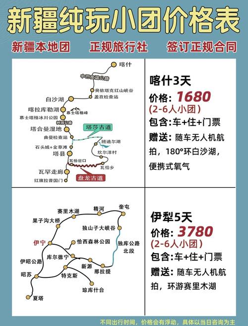 新疆康辉旅游线路报价?