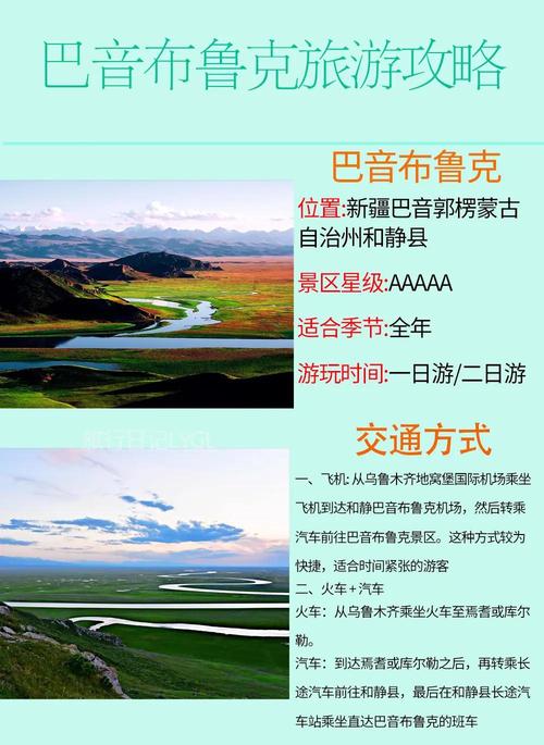 巴音布鲁克景区游玩攻略