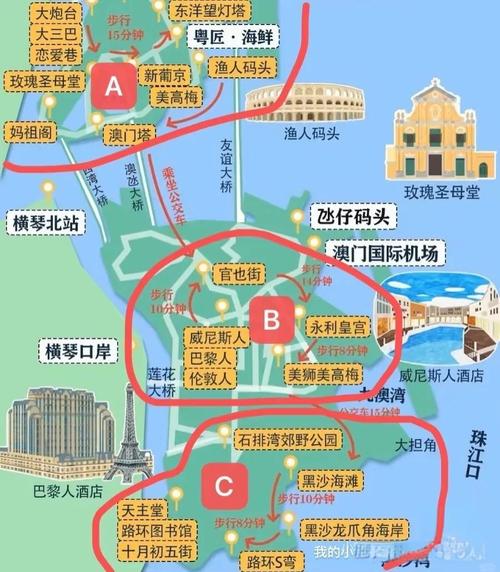 澳门氹仔岛旅游攻略,澳门氹仔旅游线路介绍