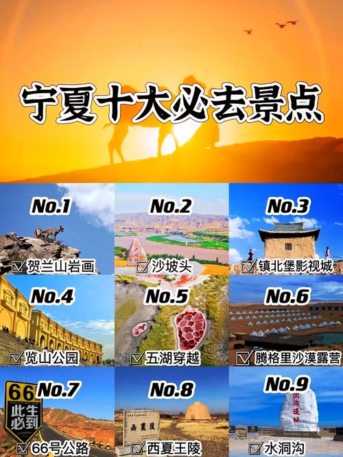 银川旅游必去前十景点