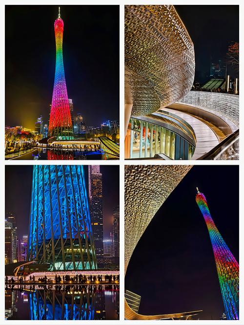 广州情侣晚上必去景点,浪漫夜游广州的绝佳选取