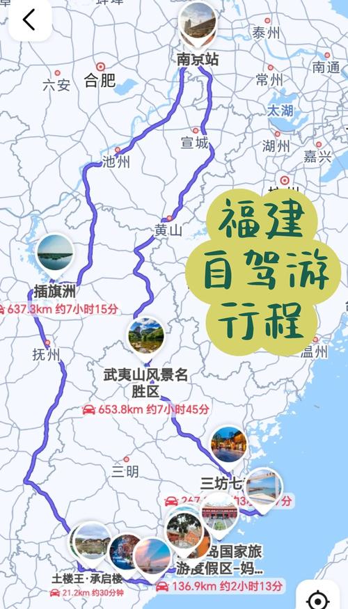 福建自由行旅游路线,福建旅游路线攻略