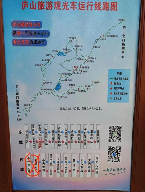 关于庐山二日游的路线