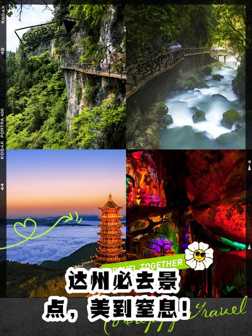 达州的著名景点,旅游攻略、必去景点、精华推荐