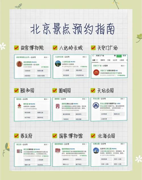 北京景点预约门票怎么预约