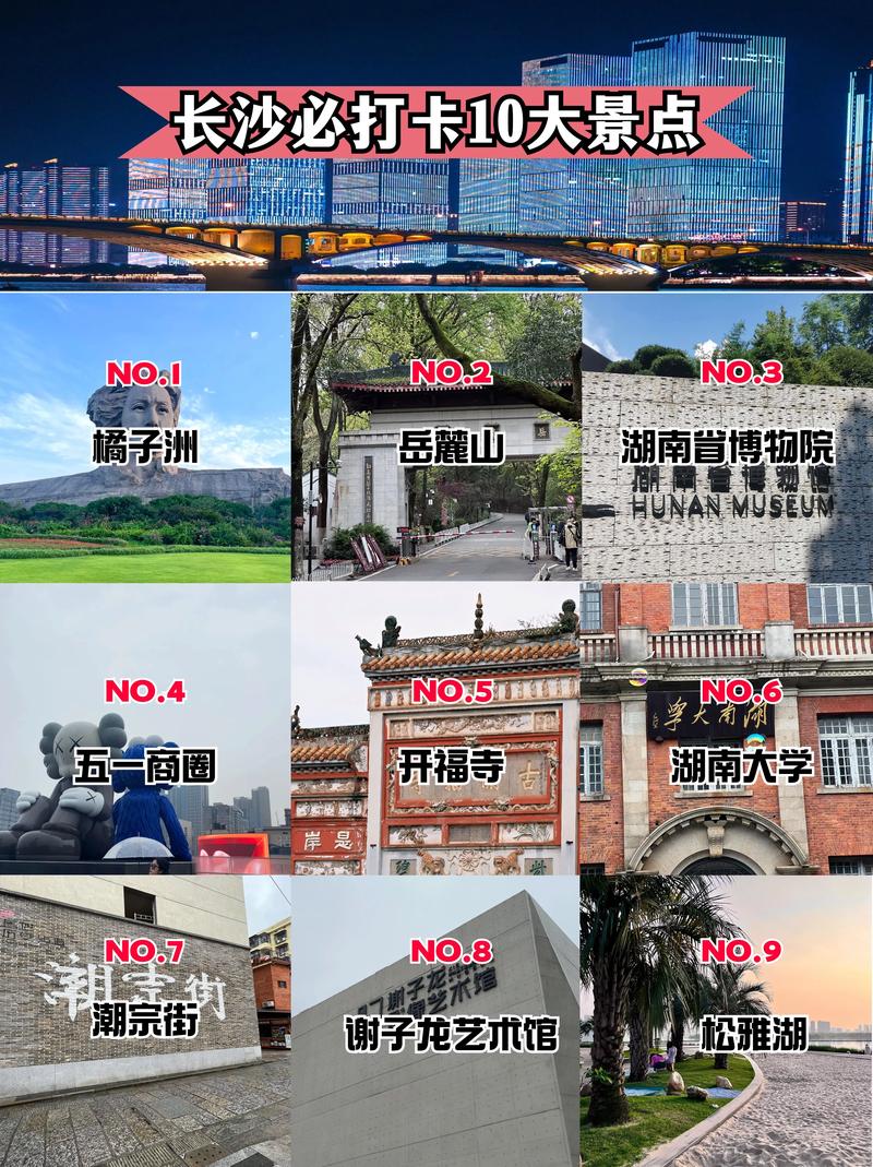 长沙大学生熬夜总结的景点旅游攻略