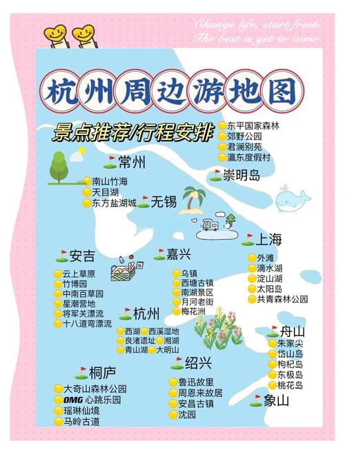 去杭州及周边旅游最佳路线