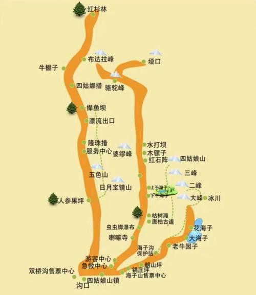 成都四姑娘山二日游最佳路线