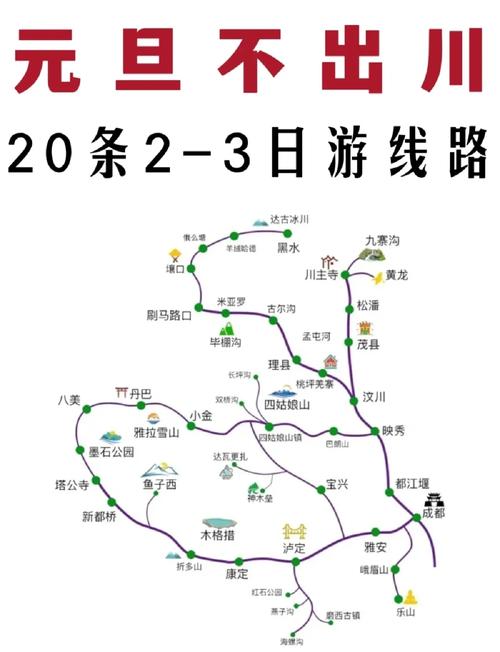 成都周边旅游攻略大全,自驾近郊人少美景好玩小众推荐