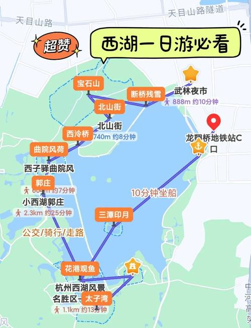 杭州西湖一日游该怎么玩比较好