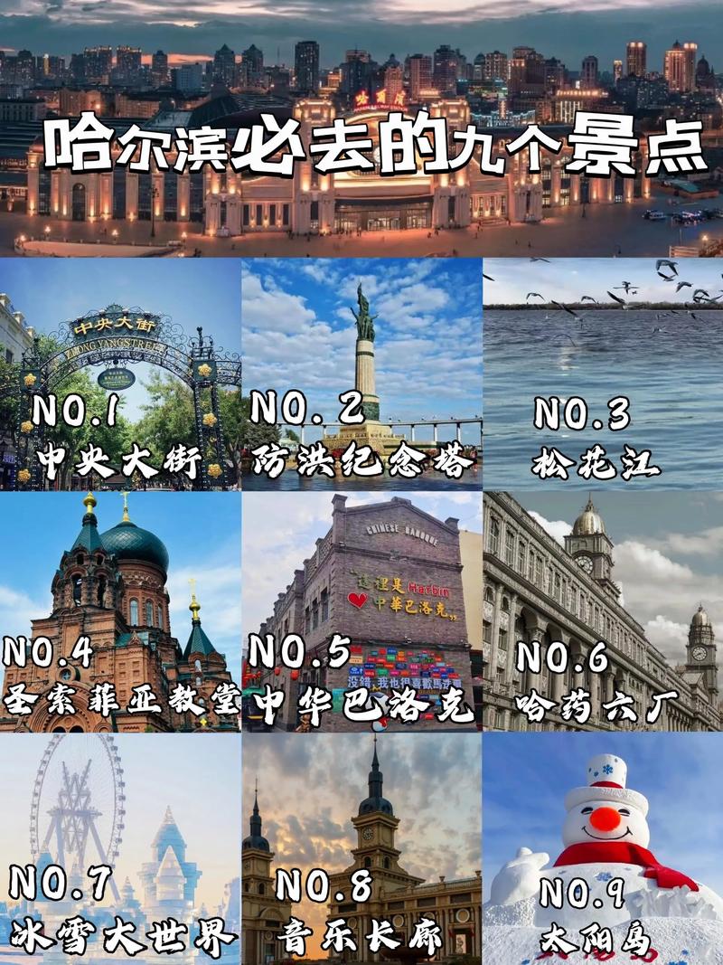 哈尔滨必去4个景点