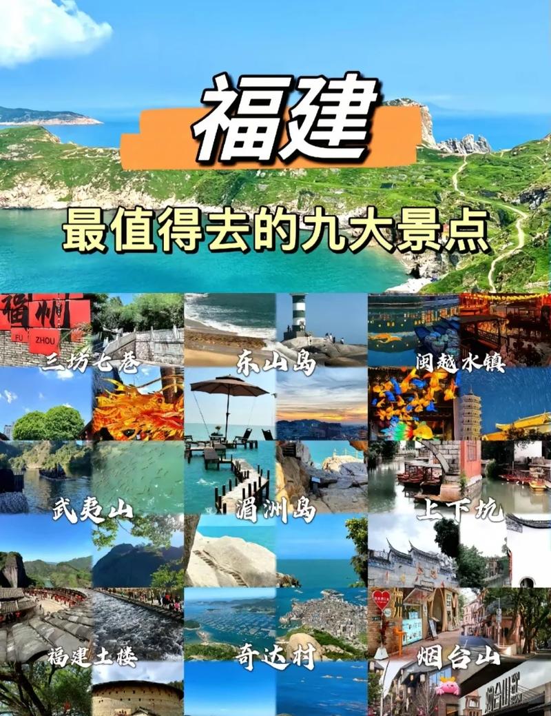 福建福建旅游前十景点