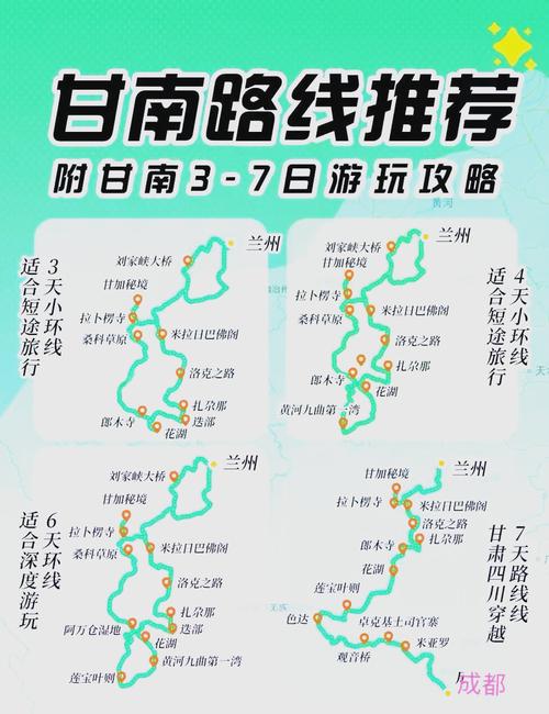 甘南旅游最佳线路线路