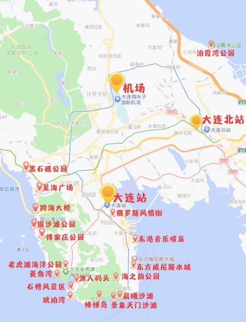 大连旅游攻略一日游路线