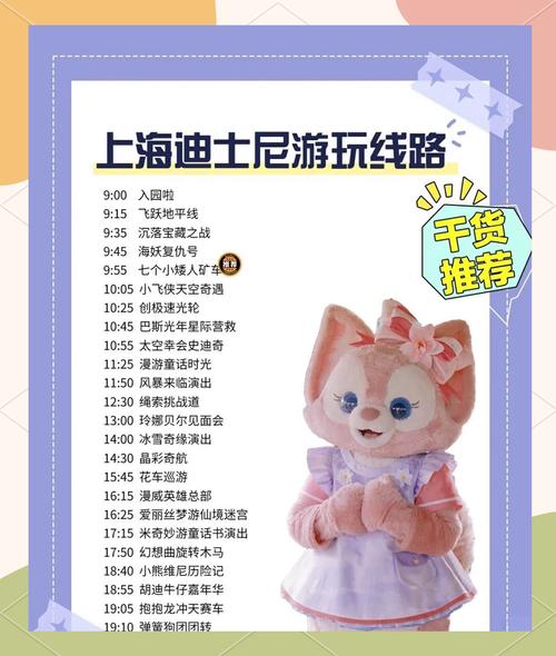 上海迪士尼3天2晚游玩攻略