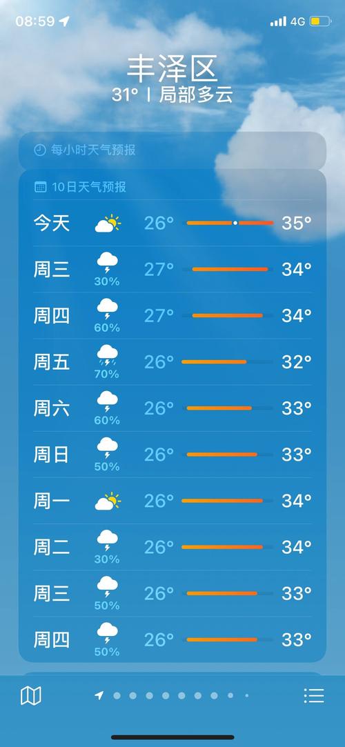 如何查询一星期天气预报?