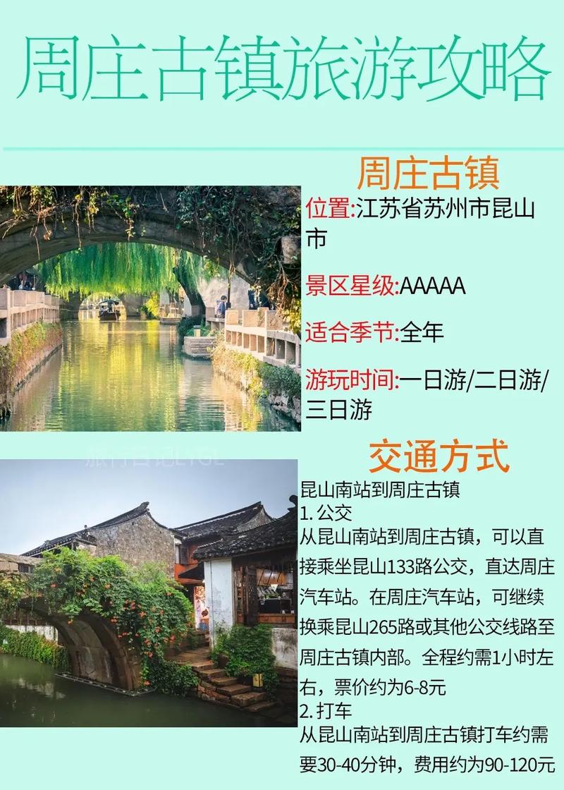 去周庄旅游攻略