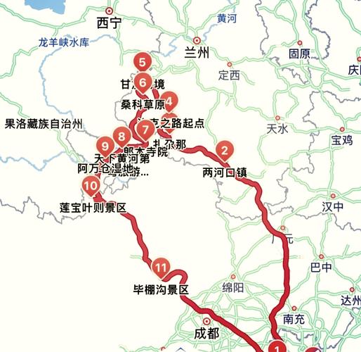 酒泉到甘南自驾游最佳路线,如何规划行程,避开拥堵