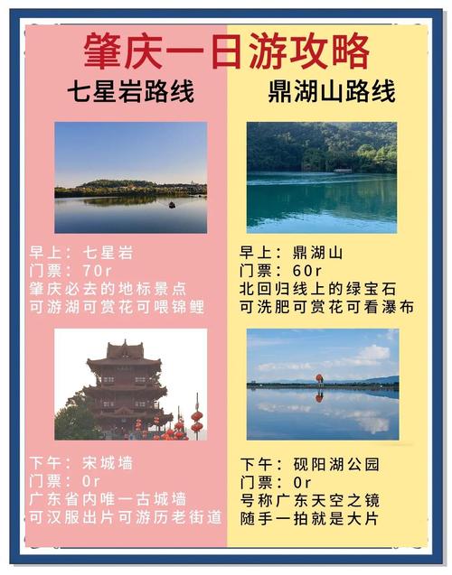 肇庆一日游最佳路线