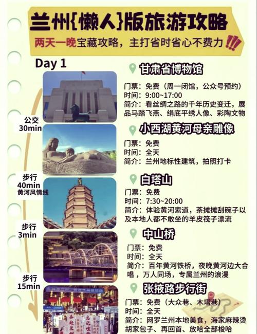 兰州两日游攻略,兰州两日旅游攻略