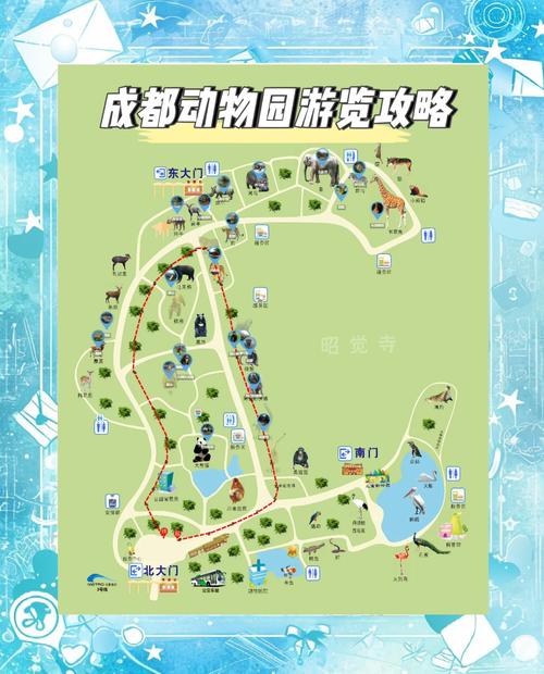 成都动物园游玩路线
