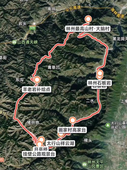 太行大峡谷自驾游最佳路线是啥