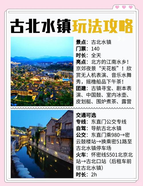 北京古北水镇两天两晚旅游攻略+停车信息