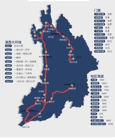 丽江大理泸沽湖自驾游攻略