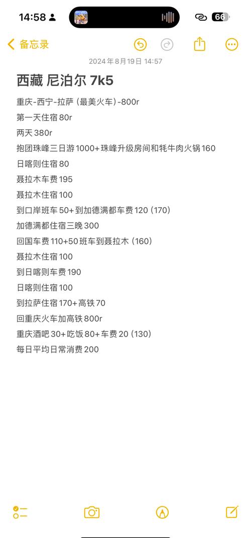 去一趟尼泊尔多少钱