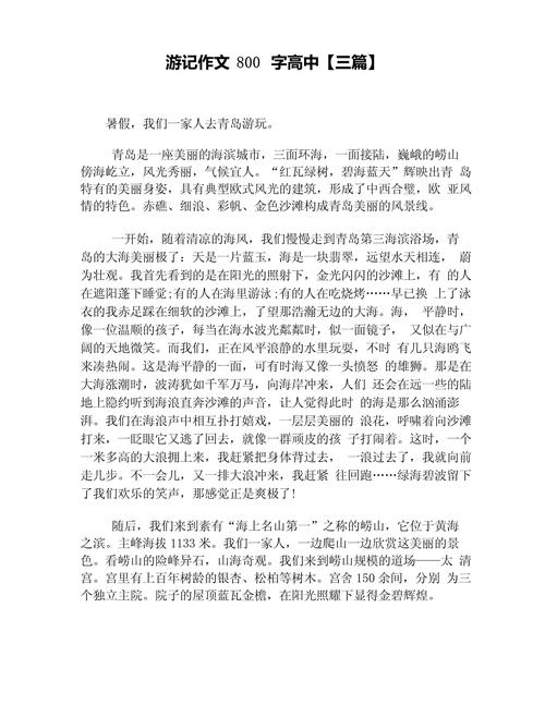 宁夏水洞沟游记作文200字